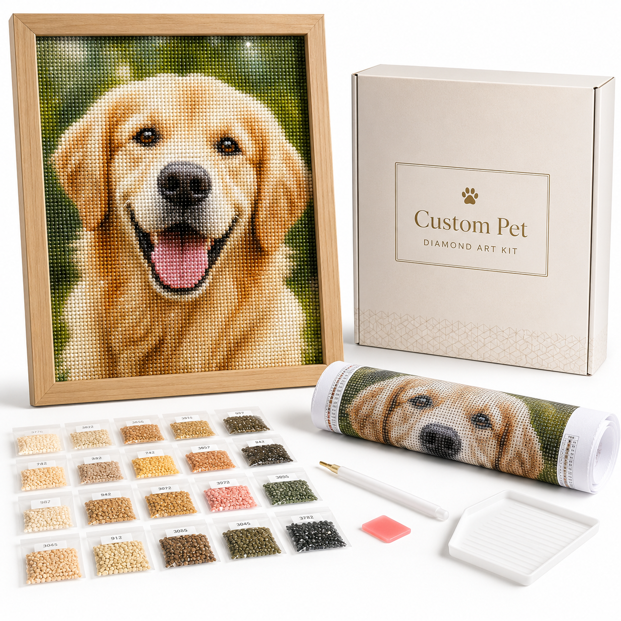 Custom Pet Diamond Painting Kit