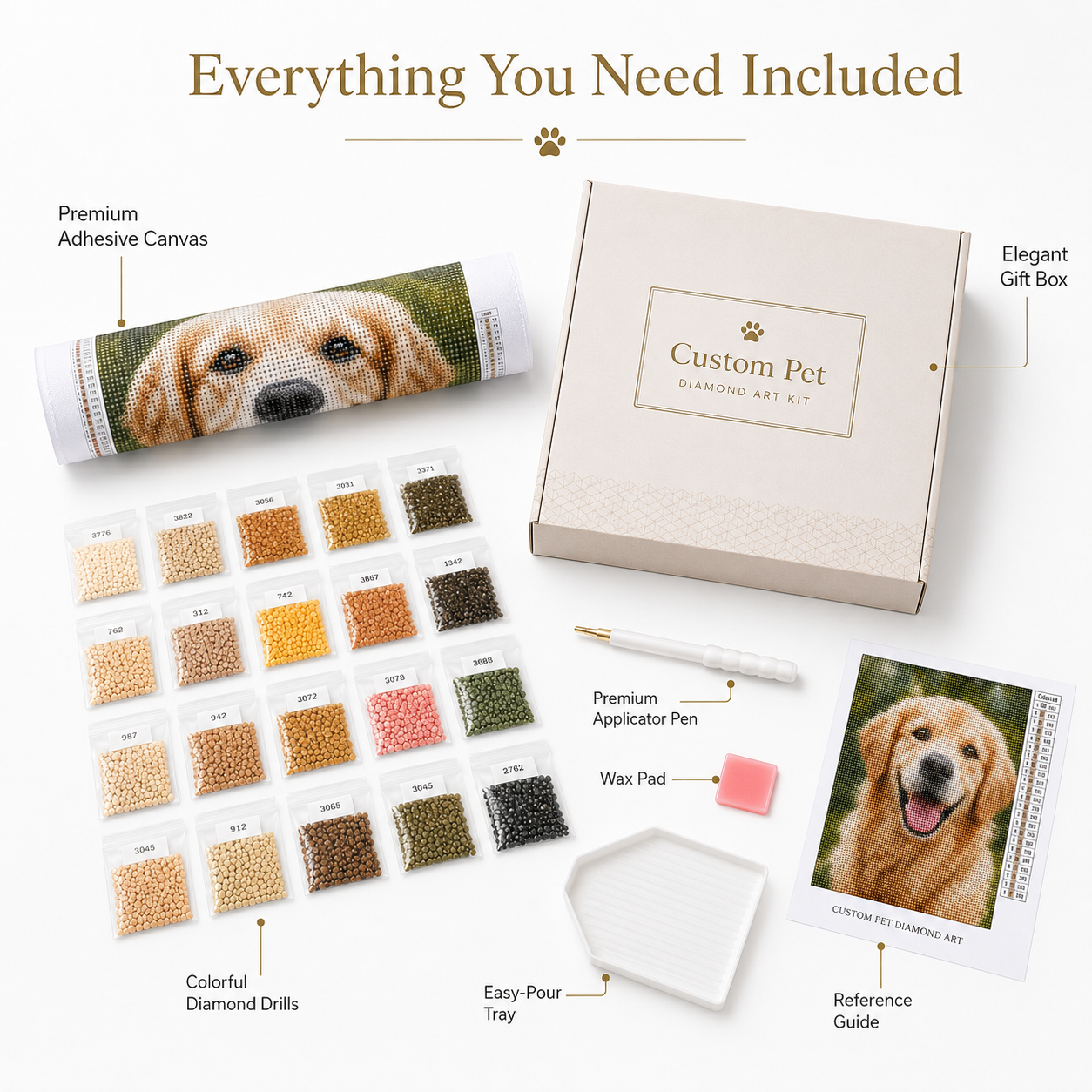 Custom Pet Diamond Painting Kit