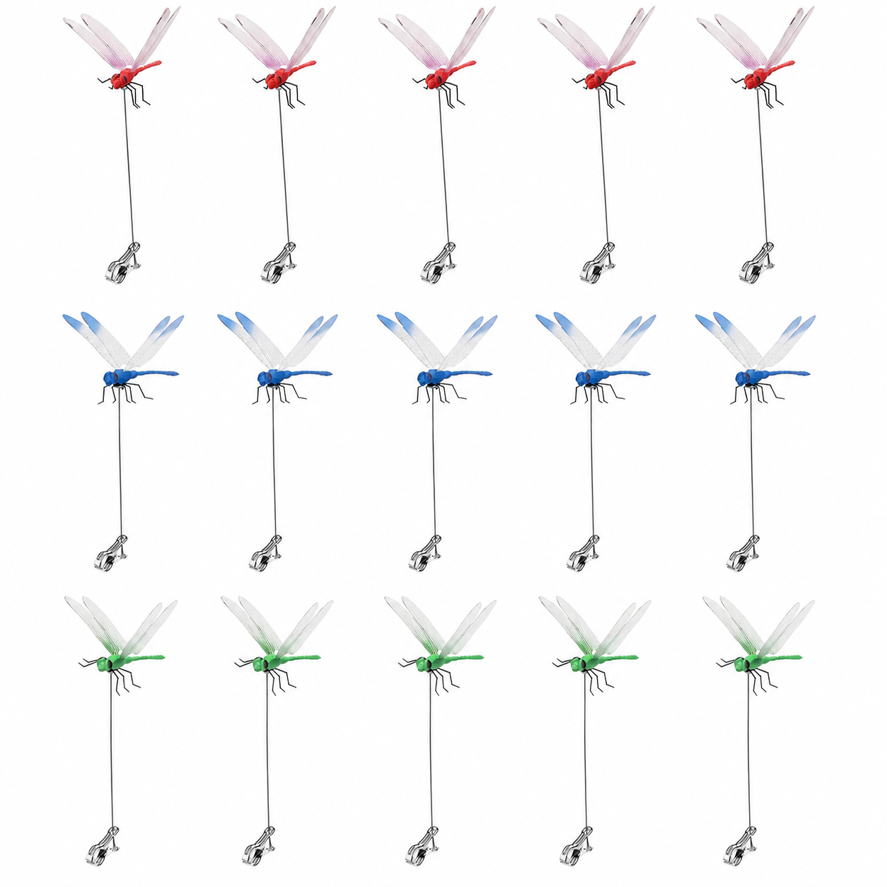🔥Outdoor Fake Dragonfly Rod Clip
