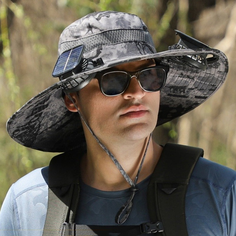🔥2026 Summer Hot Sale🔥Solar Cooling Sun Hat – Portable Fan Cap