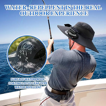 🔥2026 Summer Hot Sale🔥Solar Cooling Sun Hat – Portable Fan Cap
