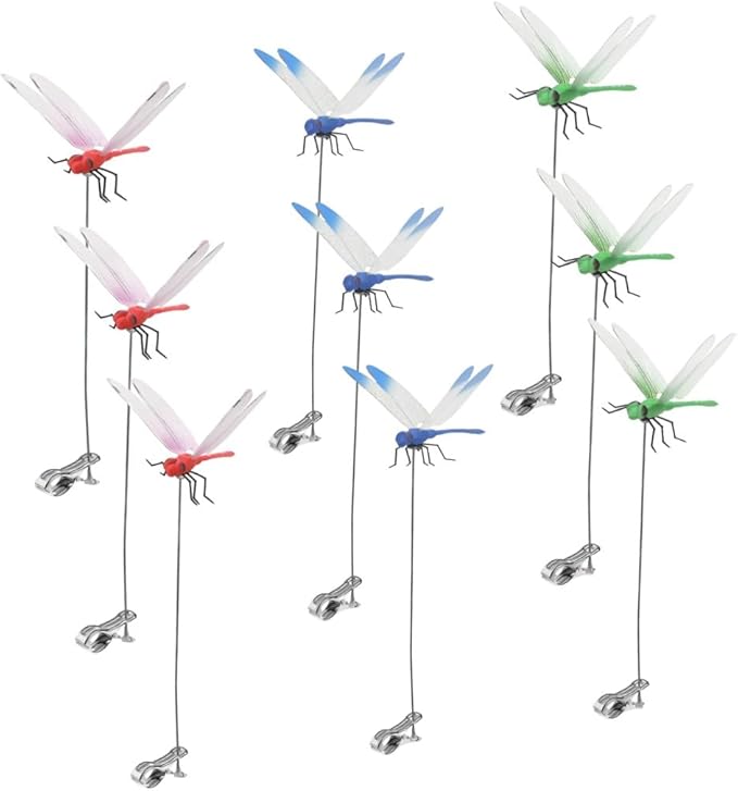 🔥Outdoor Fake Dragonfly Rod Clip
