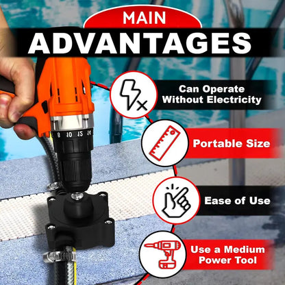 High-Flow Electric Drill Pump