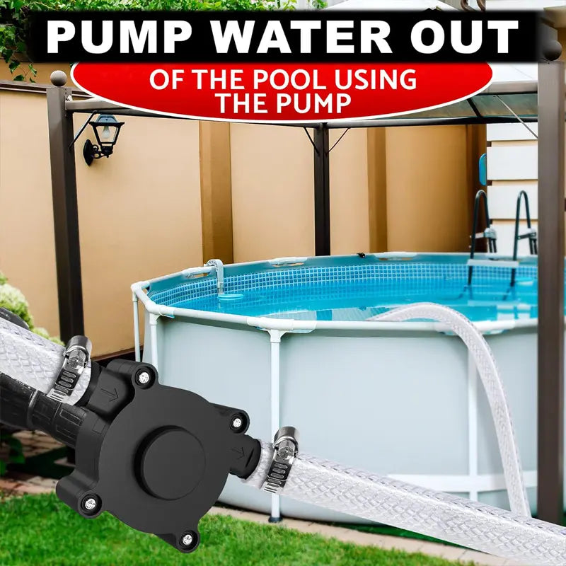 High-Flow Electric Drill Pump