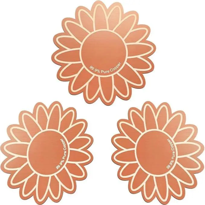 3PCS 99.99% Pure Copper Bird Bath Purification Discs
