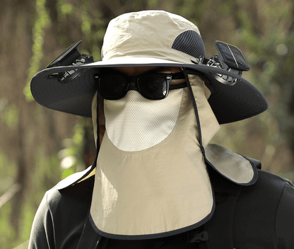 🔥2026 Summer Hot Sale🔥Solar Cooling Sun Hat – Portable Fan Cap